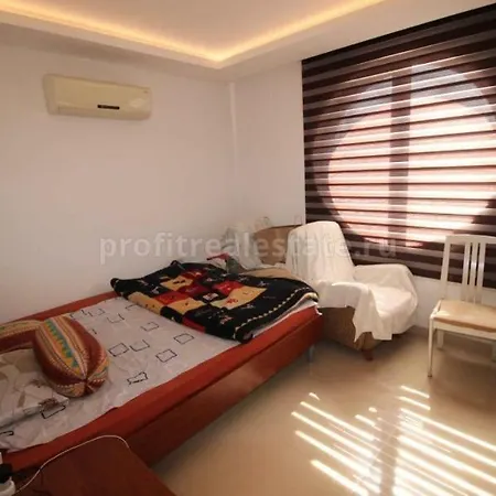 Апартаменты 1+1 В Центре Алании 550М До Пляжа Клеопатры /30 Apartmán *